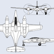 Illustration for article titled The McDonnell XP-67: em/emTo the Batplane, Robin!